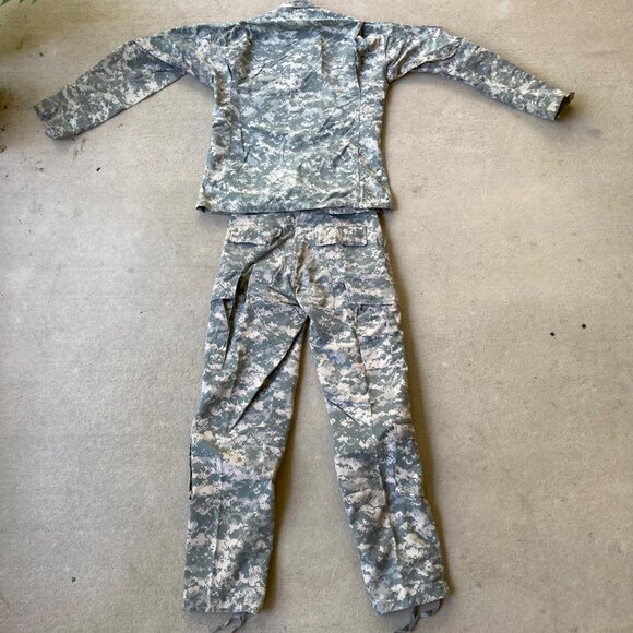 USGI ACU Blouse & Trousers SMALL-LONG Top & Bottom US Army Combat Coat Pants - Picture 9 of 9